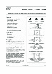 DataSheet TSH80 pdf